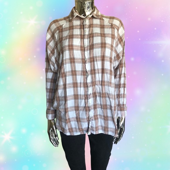 ASOS Button Down Soft Flannel Shirt - Picture 2 of 6